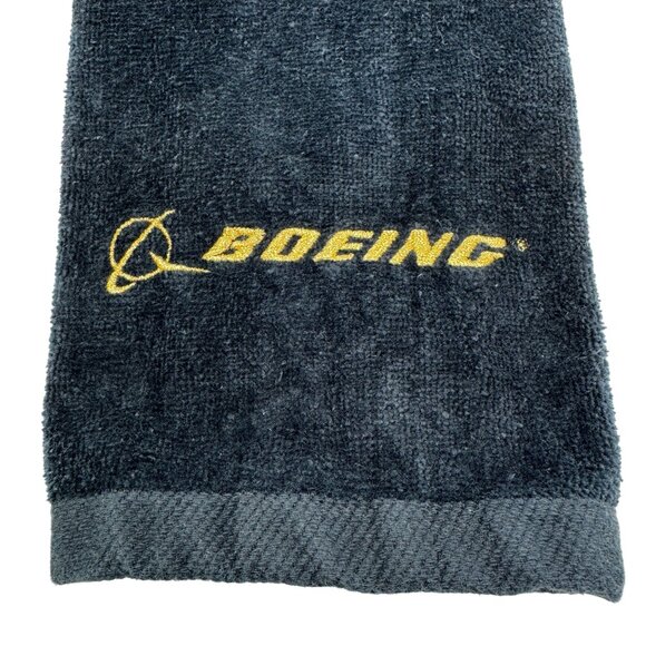Vintage Boeing & Cadillac Invitational Golf Towels Set of 2 Made in USA - Picture 2 of 7